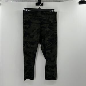 Lululemon Wunder Under Crop HR *Full-On Luxtreme 21" - Incognito Camo Multi - 8